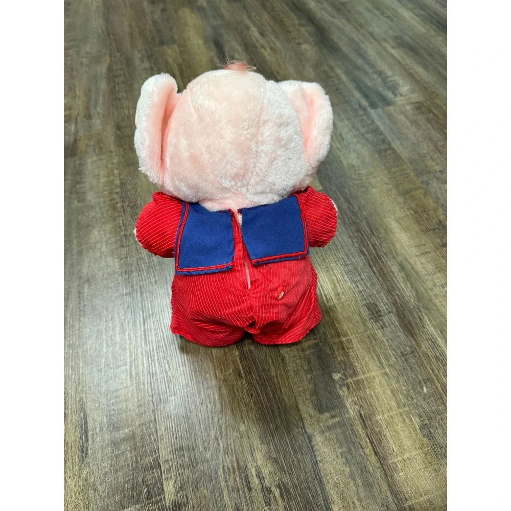 Vintage Care Bears Cousins Lotsa Heart Elephant Red Sailor Outfit Pinstripe 80s